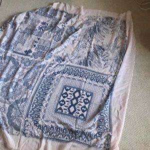 Oversized shawl from Genevieve Dostaler